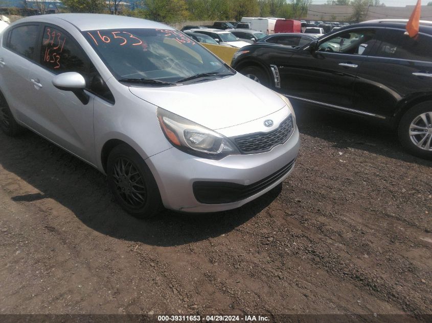 2012 KIA RIO LX