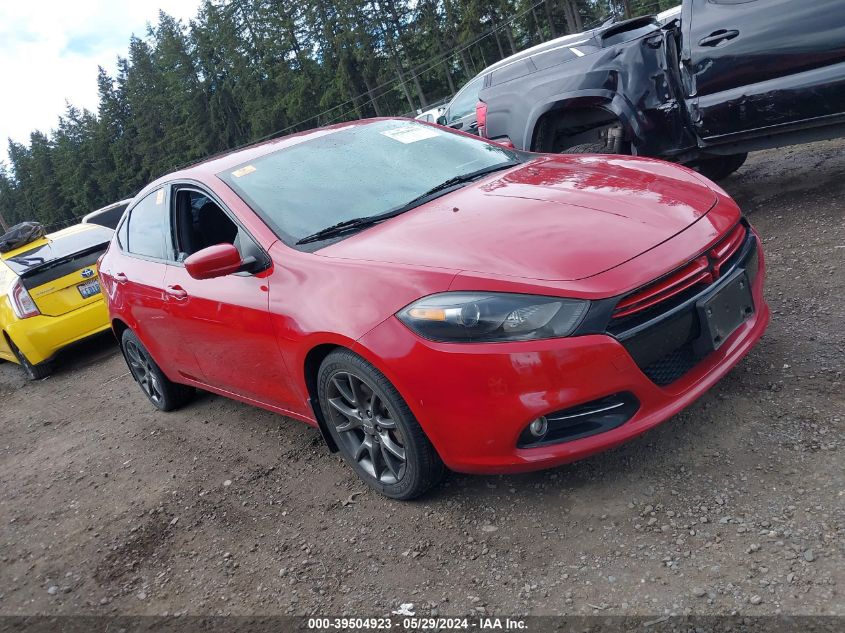 2013 DODGE DART RALLYE