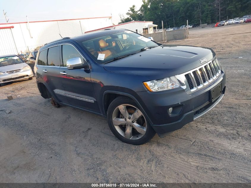 2013 JEEP GRAND CHEROKEE OVERLAND