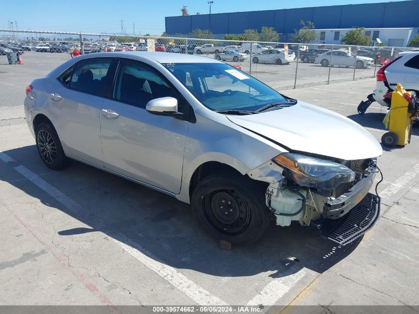 2019 TOYOTA COROLLA XLE