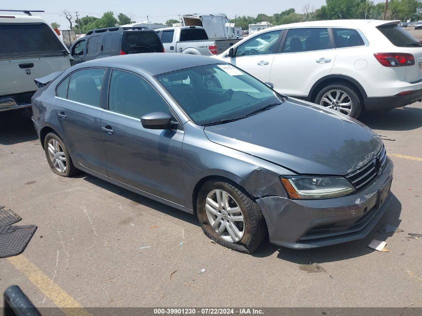 2017 VOLKSWAGEN JETTA S