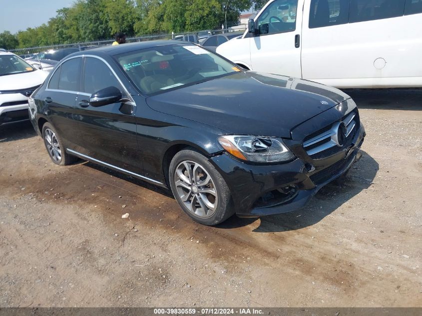 2016 MERCEDES-BENZ C 300 4MATIC/LUXURY 4MATIC/SPORT 4MATIC