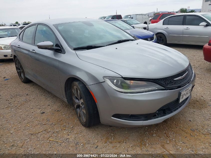 2016 CHRYSLER 200 S