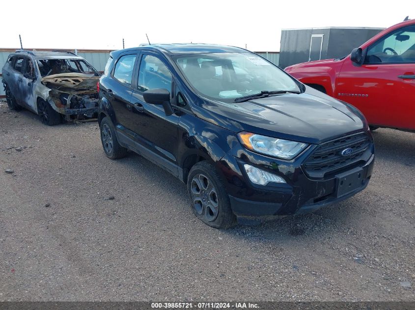 2018 FORD ECOSPORT S