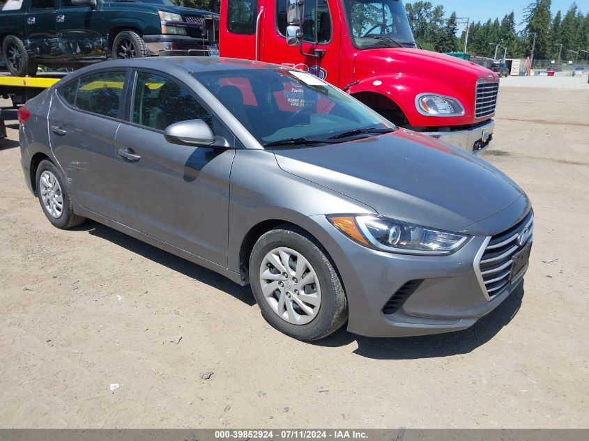 2018 HYUNDAI ELANTRA SE