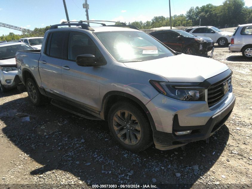 2021 HONDA RIDGELINE AWD SPORT