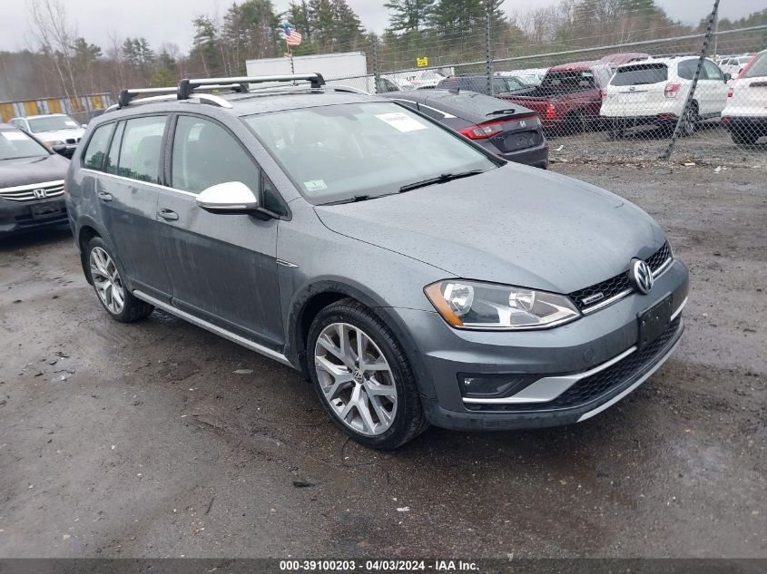 2017 VOLKSWAGEN GOLF ALLTRACK TSI S/TSI SE/TSI SEL