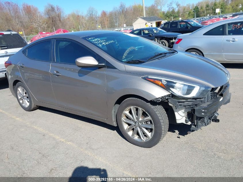 2015 HYUNDAI ELANTRA SE