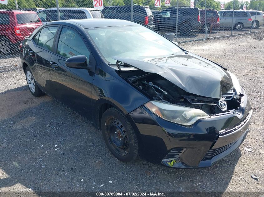 2016 TOYOTA COROLLA LE