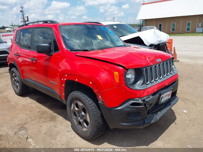 2017 JEEP RENEGADE SPORT 4X4