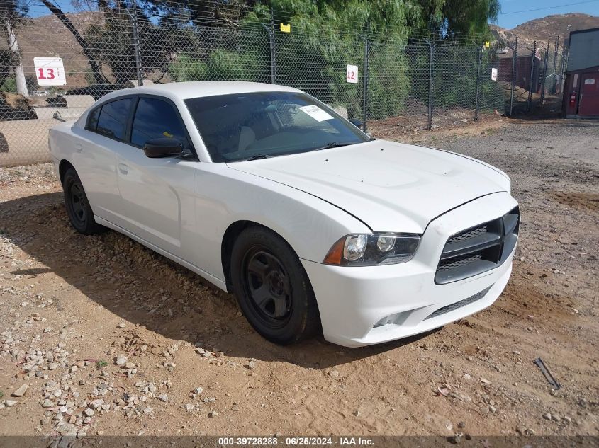 2013 DODGE CHARGER POLICE