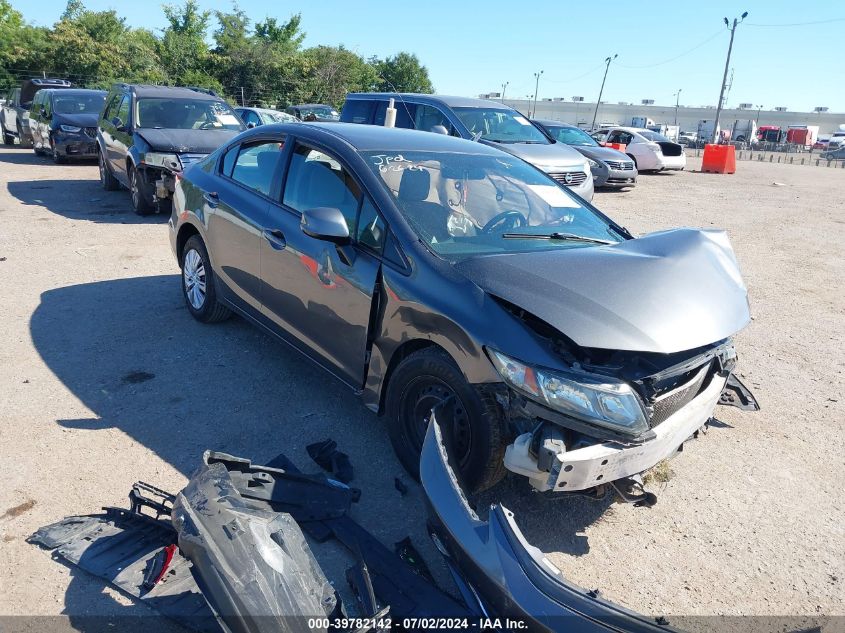 2013 HONDA CIVIC LX