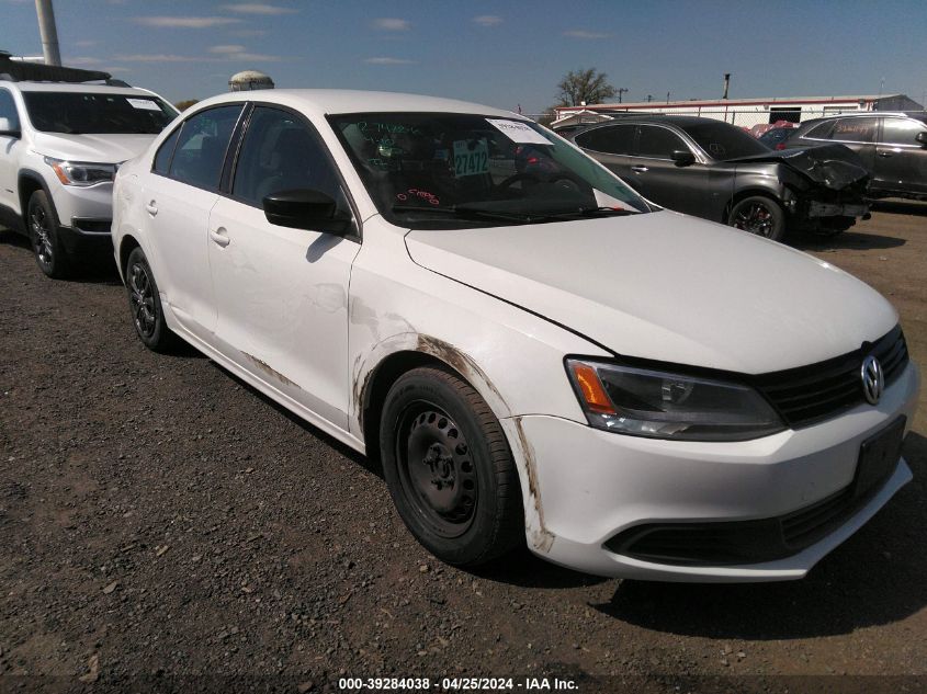 2014 VOLKSWAGEN JETTA 2.0L S