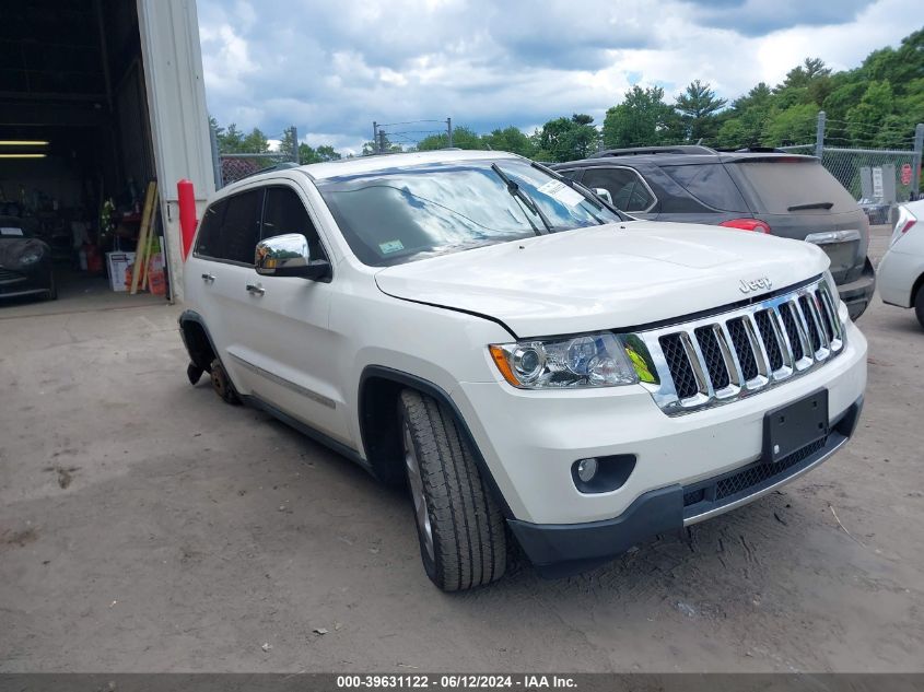 2012 JEEP GRAND CHEROKEE OVERLAND