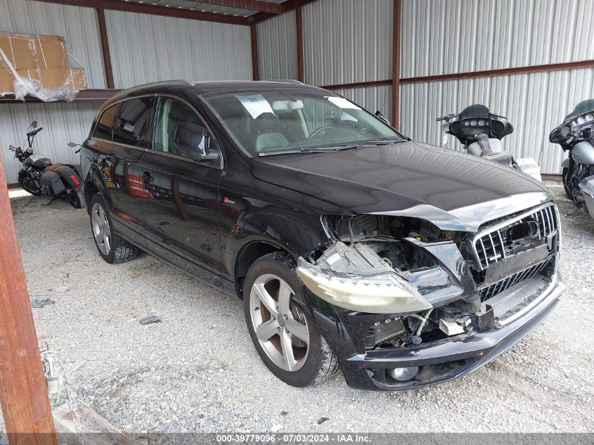 2014 AUDI Q7 3.0T S LINE PRESTIGE