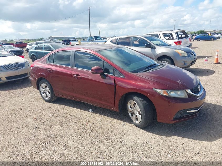 2013 HONDA CIVIC LX