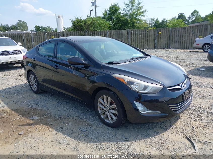 2014 HYUNDAI ELANTRA SE