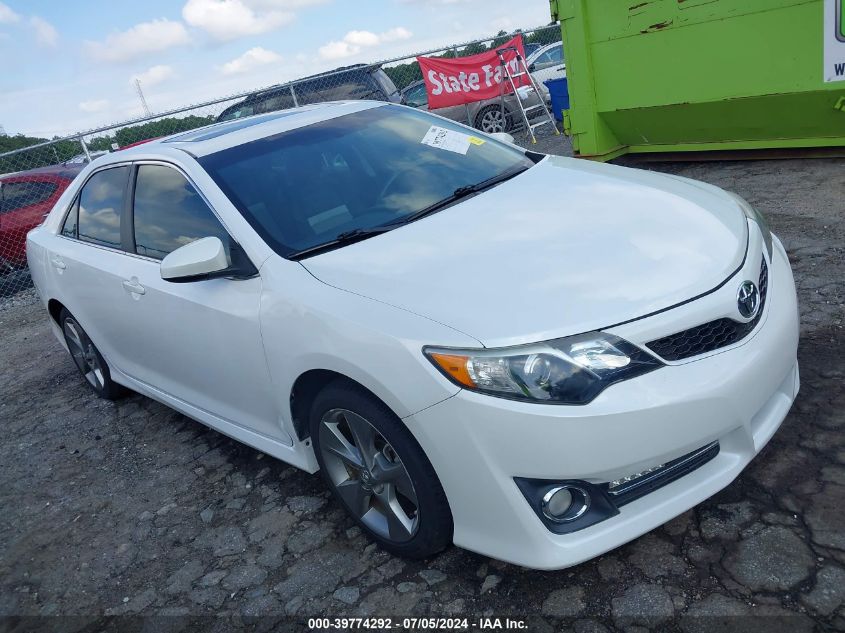 2012 TOYOTA CAMRY SE LIMITED EDITION