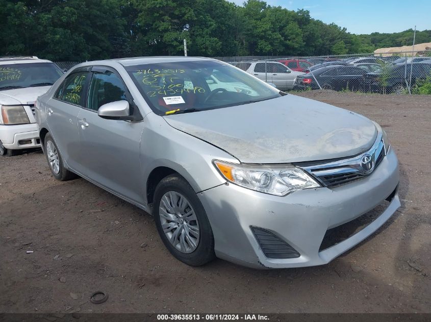 2012 TOYOTA CAMRY LE