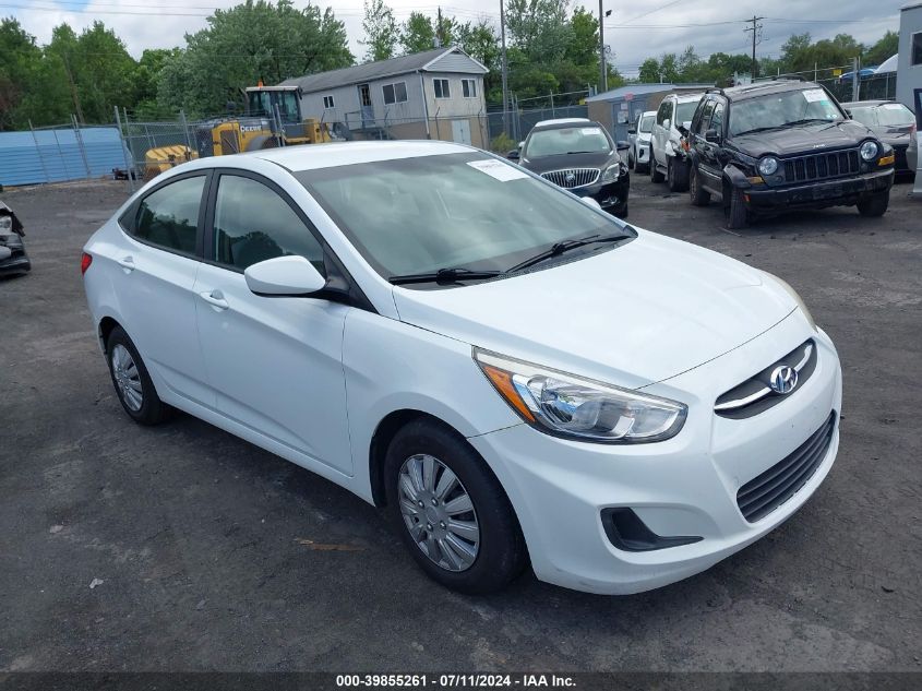 2016 HYUNDAI ACCENT SE