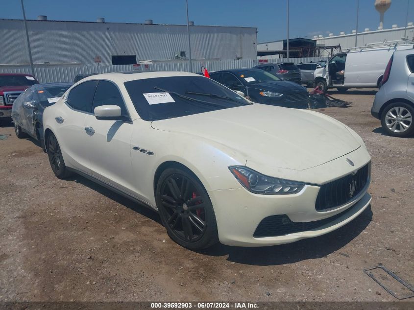 2014 MASERATI GHIBLI S Q4