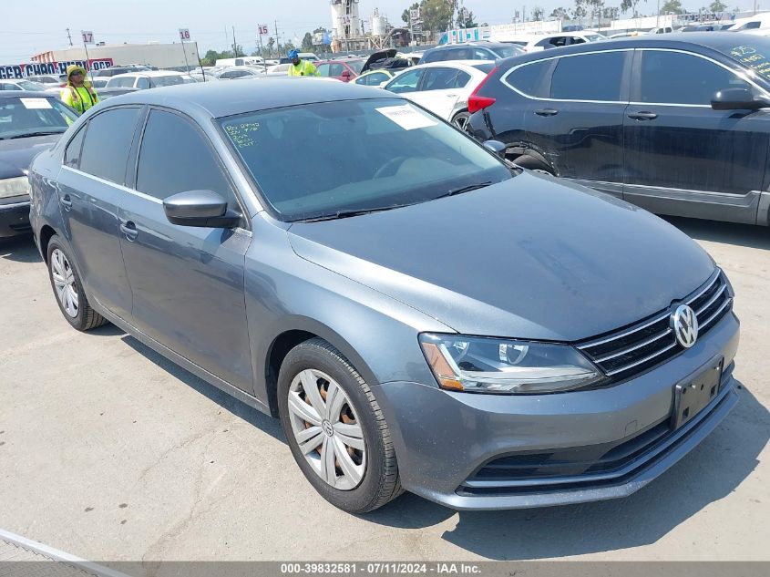 2017 VOLKSWAGEN JETTA 1.4T S