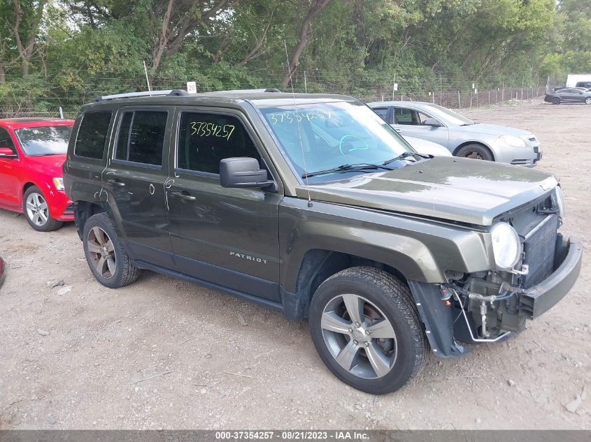 2016 JEEP PATRIOT HIGH ALTITUDE EDITION