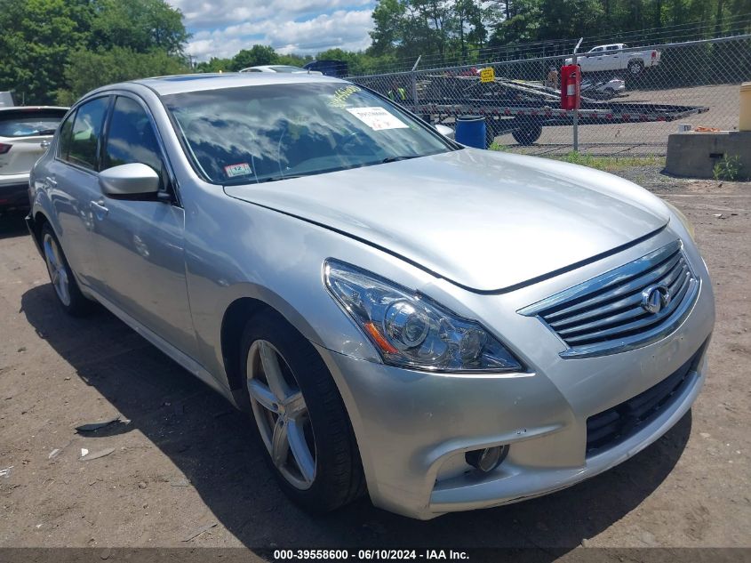 2013 INFINITI G37X