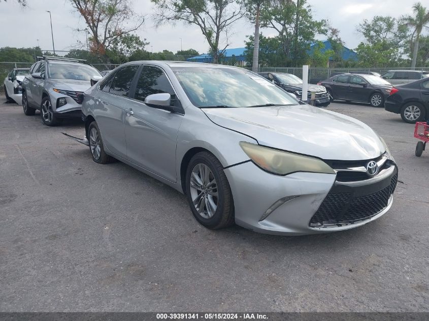 2016 TOYOTA CAMRY SE