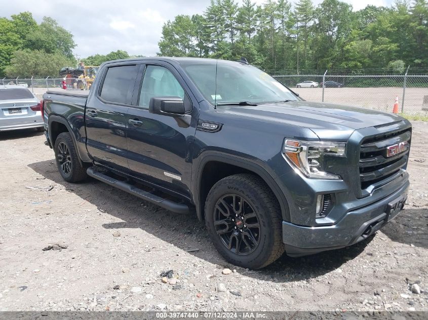 2021 GMC SIERRA 1500 4WD  SHORT BOX ELEVATION