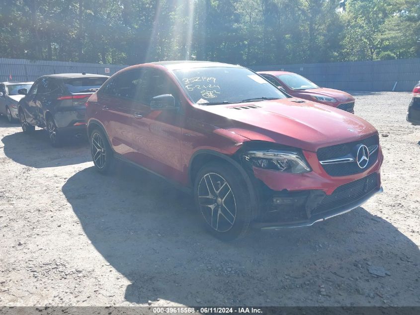 2016 MERCEDES-BENZ GLE 450 AMG COUPE 450 4MATIC