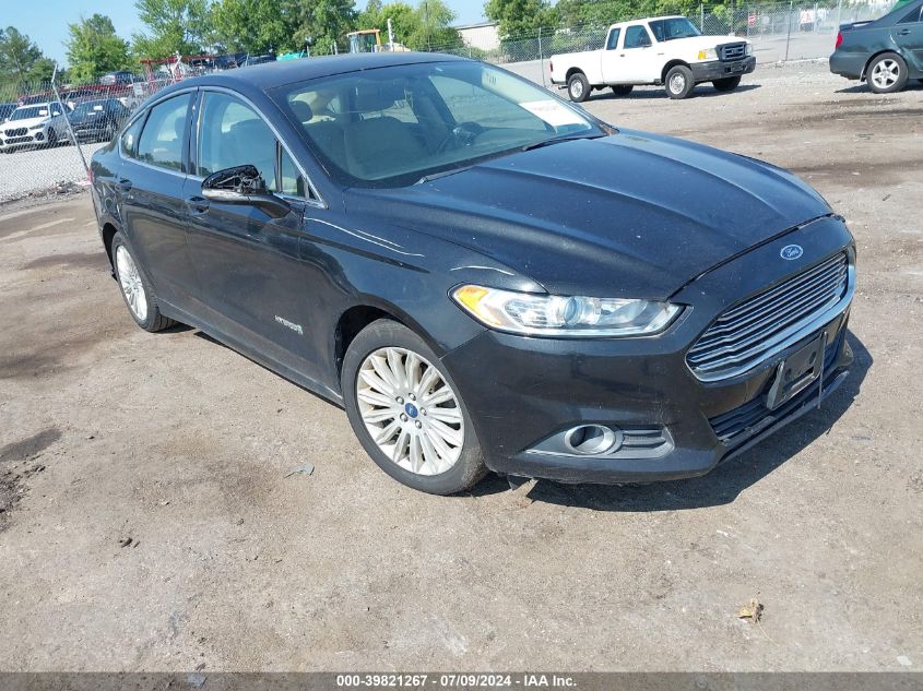 2013 FORD FUSION HYBRID SE