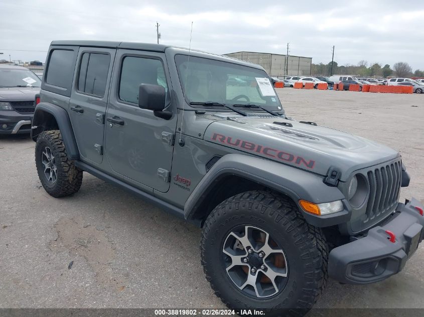 2021 JEEP WRANGLER UNLIMITED RUBICON 4X4