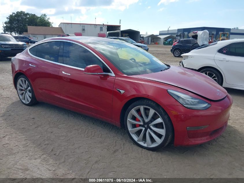 2018 TESLA MODEL 3 LONG RANGE/PERFORMANCE