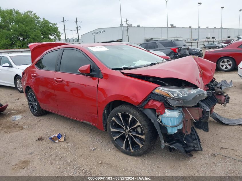 2019 TOYOTA COROLLA XSE