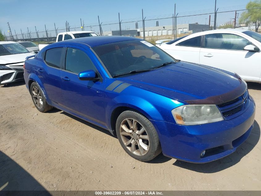 2013 DODGE AVENGER SXT