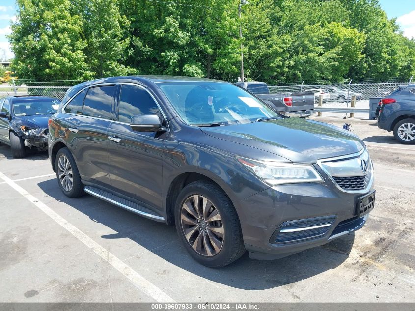 2014 ACURA MDX TECHNOLOGY PACKAGE