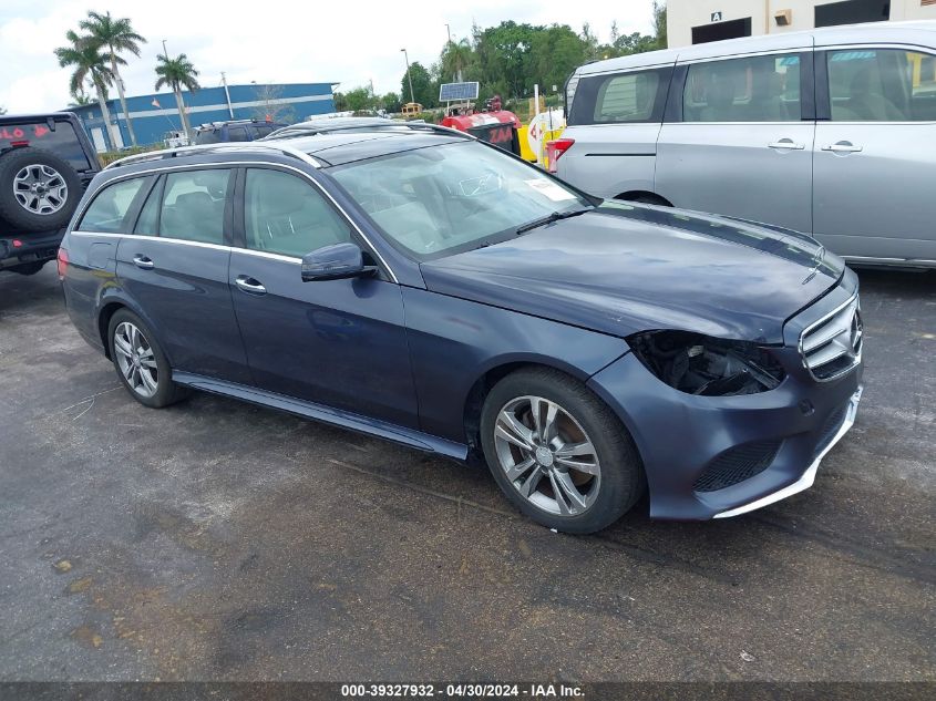 2014 MERCEDES-BENZ E 350 4MATIC