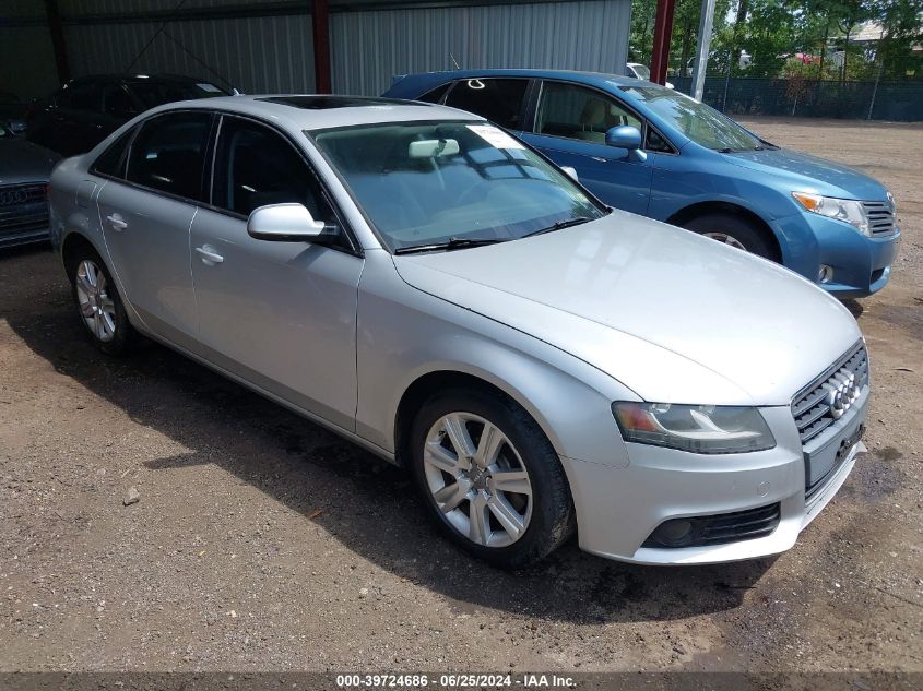 2010 AUDI A4 2.0T PREMIUM