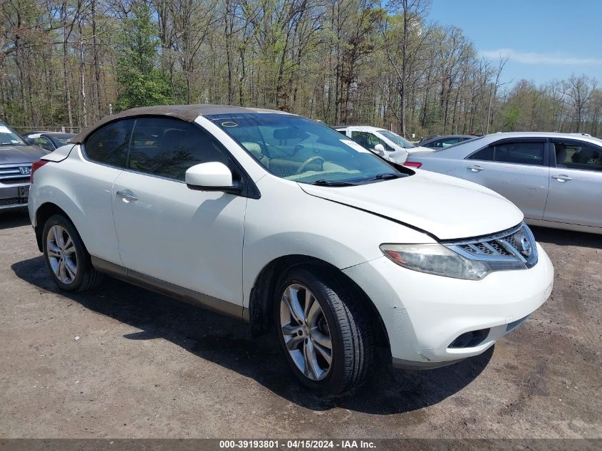 2011 NISSAN MURANO CROSSCABRIOLET