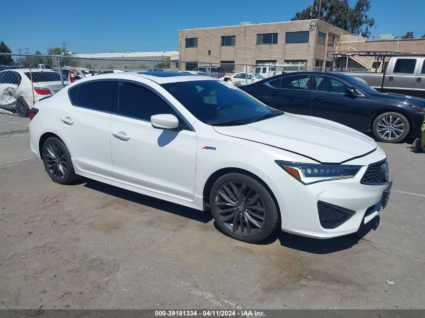 2022 ACURA ILX PREMIUM   A-SPEC PACKAGES/TECHNOLOGY   A-SPEC PACKAGES