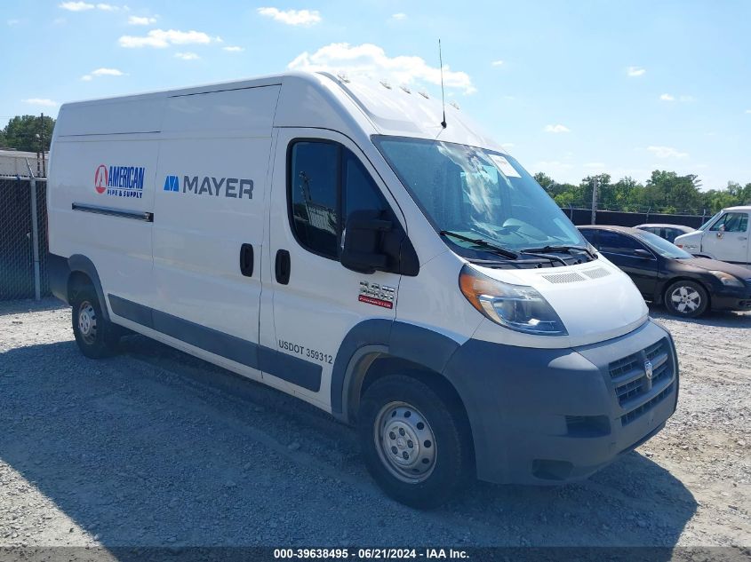 2018 RAM PROMASTER 3500 HIGH ROOF 159 WB