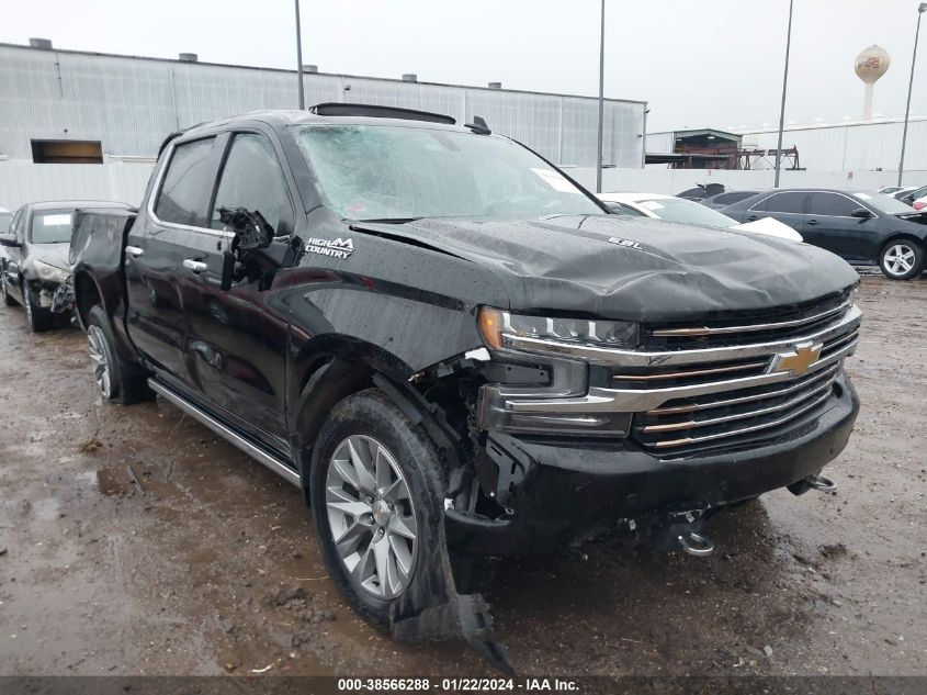 2021 CHEVROLET SILVERADO 1500 4WD  SHORT BED HIGH COUNTRY