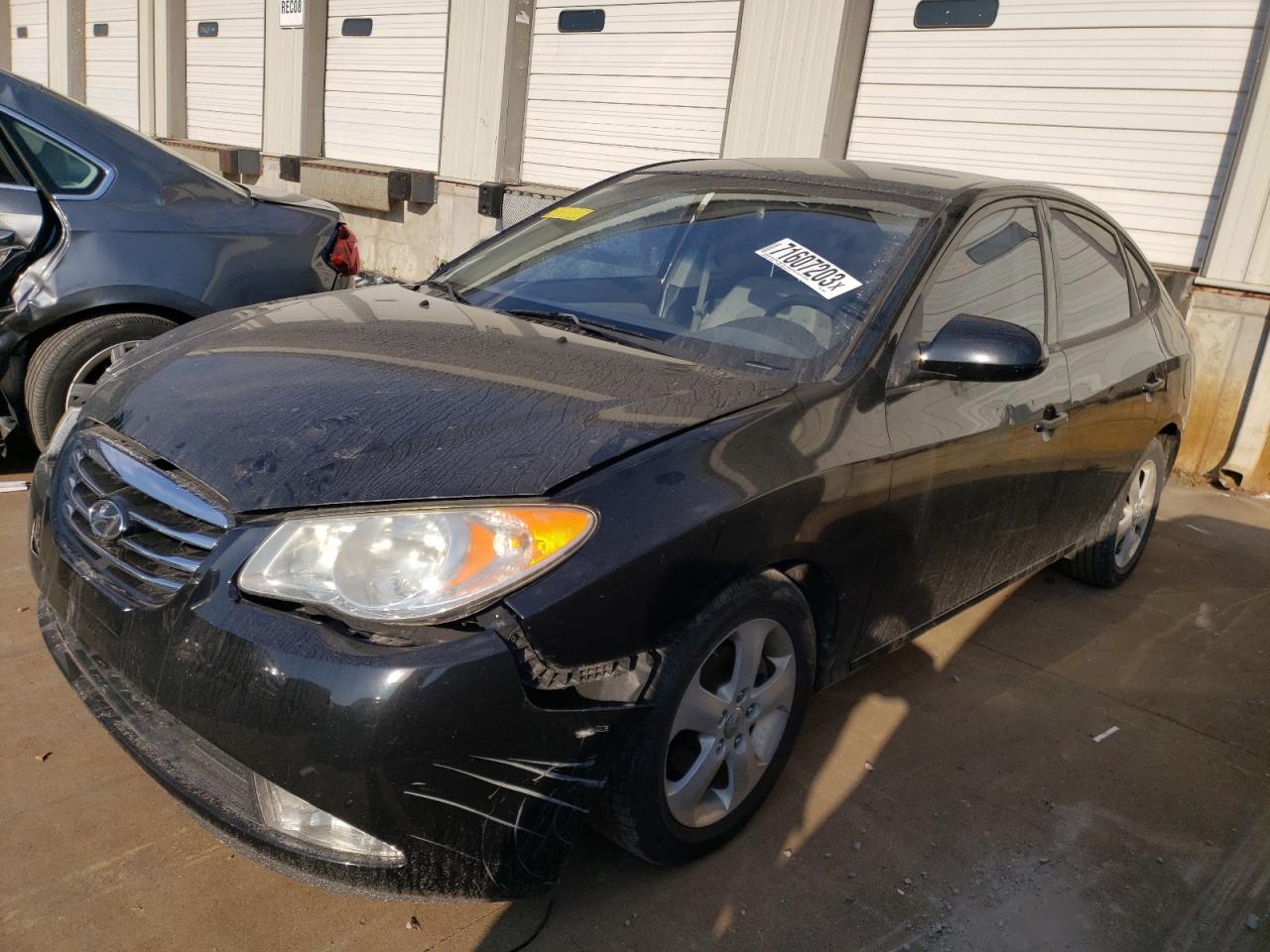 2010 HYUNDAI ELANTRA BLUE