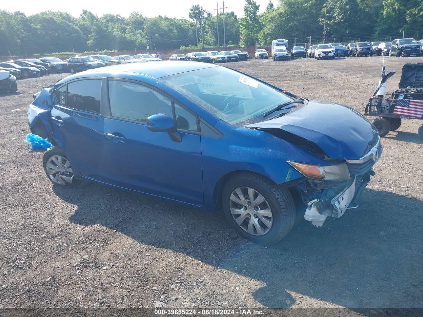 2012 HONDA CIVIC LX