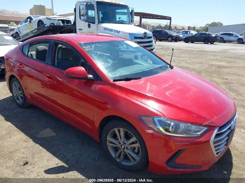 2018 HYUNDAI ELANTRA SEL