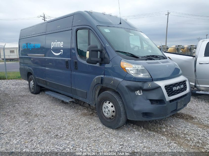 2019 RAM PROMASTER 3500 CARGO VAN HIGH ROOF 159 WB EXT