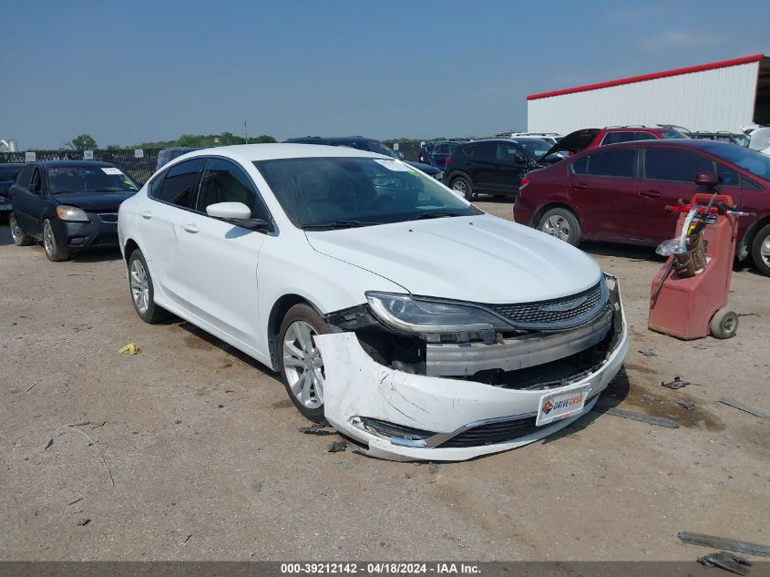 2016 CHRYSLER 200 LIMITED