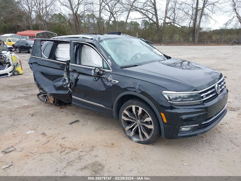 2020 VOLKSWAGEN TIGUAN 2.0T SEL PREMIUM R-LINE