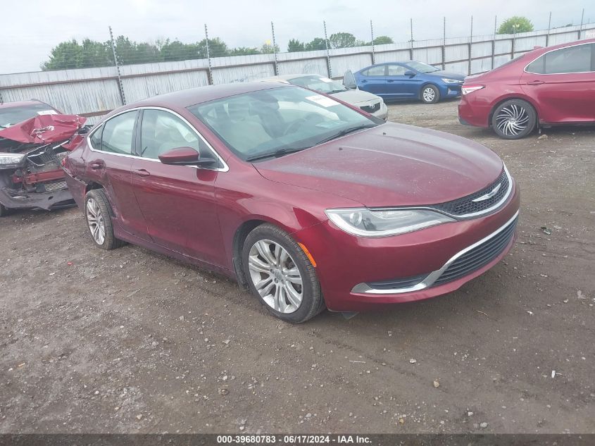 2015 CHRYSLER 200 LIMITED